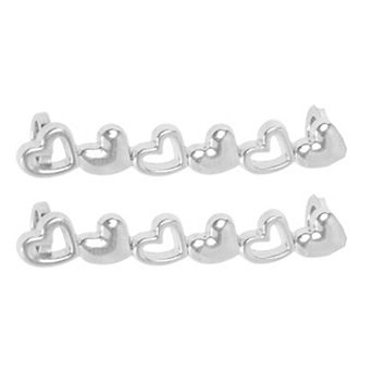 Hollowout Hearts Shoelace Charms 1 Pair