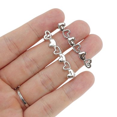 Hollowout Hearts Shoelace Charms 1 Pair