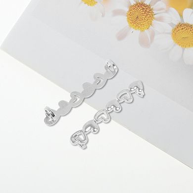 Hollowout Hearts Shoelace Charms 1 Pair