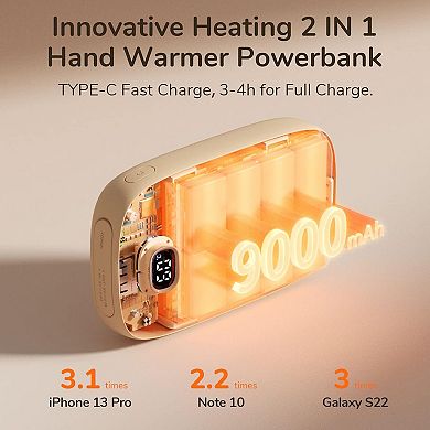 Double Sided Fleece Hand Warmer Warm Soft Indoor Outdoor Use