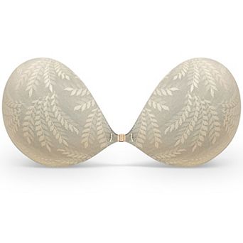 Adhesive Bra Magnetic Clasp Strapless Sticky Bra Invisible Push up Silicone Bra for Backless Dress