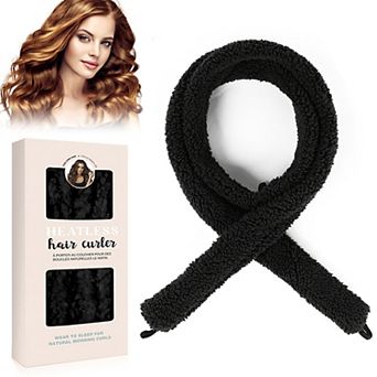 YEVYO Satin heatless hair curler, Lazy Natural Soft Wave DIY heatless curls for Sleep in Overnight