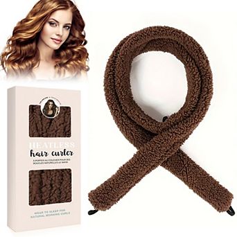YEVYO Satin heatless hair curler, Lazy Natural Soft Wave DIY heatless curls for Sleep in Overnight