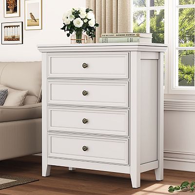 white farmhouse dresser chartustriable 12 Drawer for Bedroom, 63” Wood Chest of Drawers with Rustic Handles, Wide Closet Dressers Organizer, Living Room, Hallway, Bedroom Furniture, Antique : Home & Kitchen Vintage can refer to a classic Country Cottage 3 Drawer Dresser
