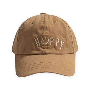Embroidered Smile Baseball Cap Adjustable Cotton Dad Hat Casual Cute Everyday Hat