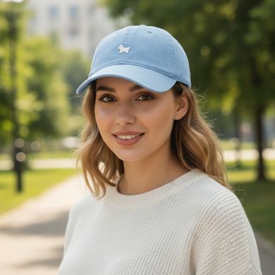 Women's Minimalist Embroidery Baseball Cap, Adjustable Cotton Dad Hat Casual Everyday Hat