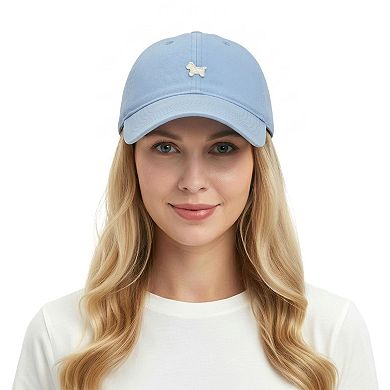 Women's Minimalist Embroidery Baseball Cap, Adjustable Cotton Dad Hat Casual Everyday Hat