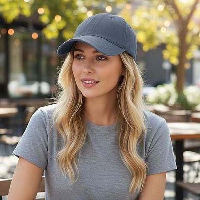 Cotton Baseball Cap Adjustable Dad Hat Breathable Casual Everyday Hat for Men Women