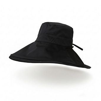 Womens Reversible Wide Brim Sun Hat Adjustable Chin Strap UV Protection Summer Hat