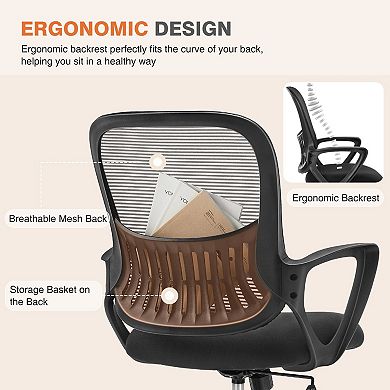 YIORTWO Tall Drafting Office Chair with Foot Ring, Fixed Armrests, Adjustable Height Swivel Chair