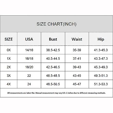 Charmo Women's Plus Size Ribbed Scallop Edge Ruched One Piece Swimsuit