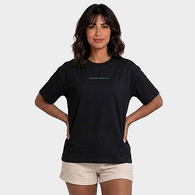 Chasing Sunsets Waves - Women's Relaxed Boxy Tee