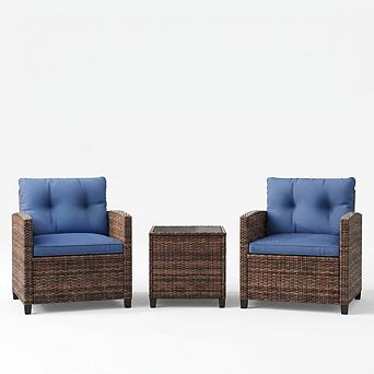 3 pc Patio Furniture Set