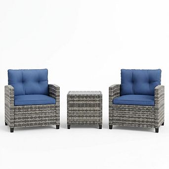 3 pc Patio Furniture Set