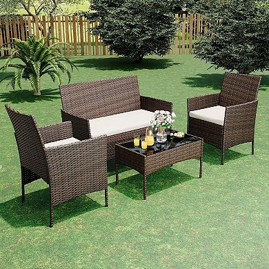 4-Piece Patio Furniture Set