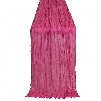 Cheesecloth Table Runner, Rustic Gauze Fabric, Decorative for Weddings & Parties