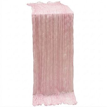 Cheesecloth Table Runner, Boho Gauze Fabric, Decorative for Weddings & Parties