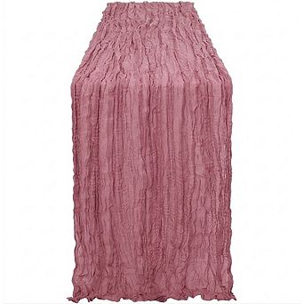 Cheesecloth Table Runner, Boho Gauze Fabric, Rustic Decor for Wedding & Party