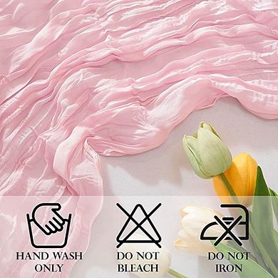 Cheesecloth Table Runner, Soft Gauze Fabric, Decorative Party & Wedding