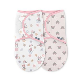 Ingenuity SwaddleMe by Ingenuity™ Disney's Minnie Mouse Original Swaddle 2-Pack