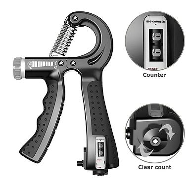 Adjustable Hand Grip Strength Trainer Gym Exerciser Gripper