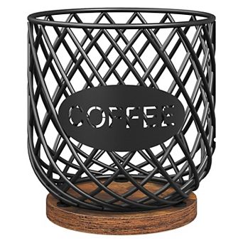 Coffee Pod Holder K Cup Organizer Large Capacity Countertop Basket