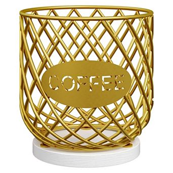Coffee Pod Holder K Cup Organizer Large Capacity Countertop Basket