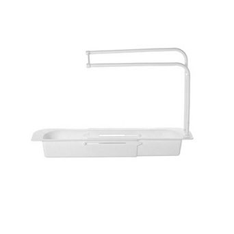 Expandable Sink Rack Telescopic Sponge Holder Kitchen Drain Basket