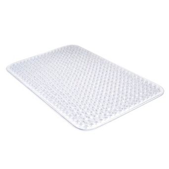 Anti Slip Shower Bath Mat Soft Waffle Cushioned Spa Bathroom Rug