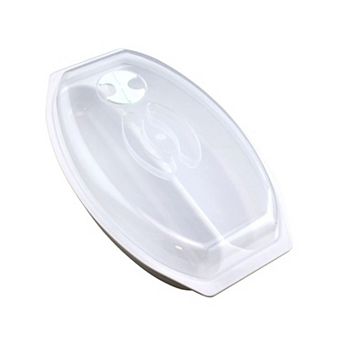 Microwave Corn Steamer BPA Free Cooker with Vented Lid 2 Cob Capacity