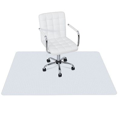 Heavy Duty Office Chair Mat 46 x 60 Inch Floor Carpet Protector