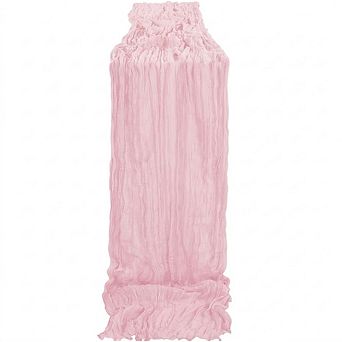 Cheesecloth Table Runners Sheer Boho Gauze for Wedding & Party Decor