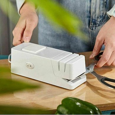 Electric Knife and Scissor Sharpener Multi Tool Fast Grinding Machine