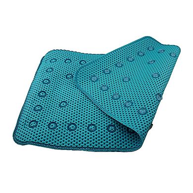 Grass Foot Scrubber Bath Mat Anti Slip Spa Massage Clear 25x14 Inch