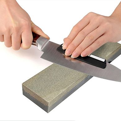Dual Sided Whetstone Knife Sharpening Stone 240 360 Grit Tool