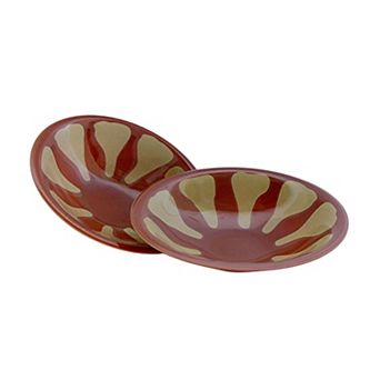 Melamine Dip Bowl Set Hummus Guacamole Serving Dish Pack of 2