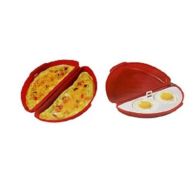 Microwave Egg Cooker BPA Free Scrambled Egg Poacher Omelet Maker