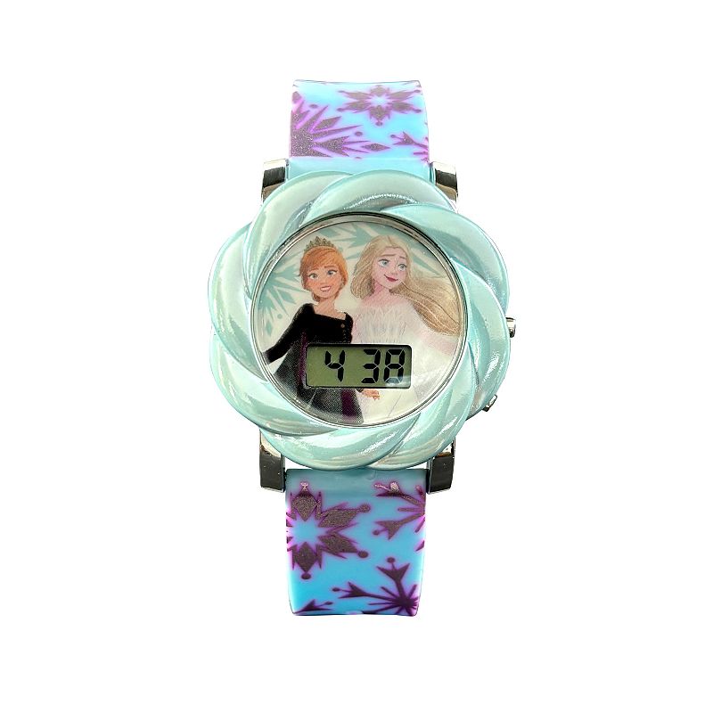 Disney's Frozen Anna & Elsa Kids 36mm LCD Watch - FZN4943KL, Girl's,
