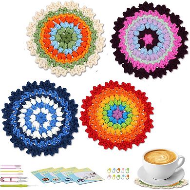 Beginner Crochet Coaster Kit