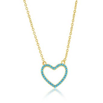 Turquoise Heart Necklace