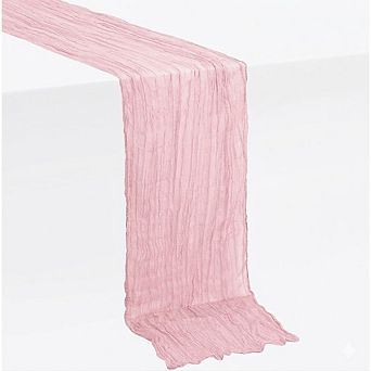 Cheesecloth Table Runner, Boho Gauze Fabric, Rustic Decor for Weddings & Parties