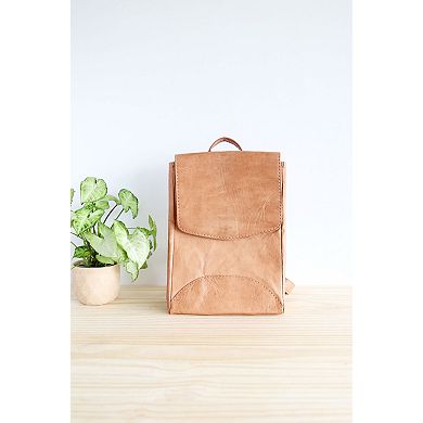 Rosa Leather Backpack