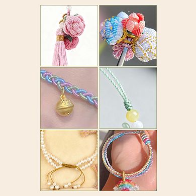 Polyester Strip for Sewing Crafts Gift Bracelets Macrame 1Pc 1338.58"x0.02"