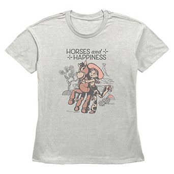 Women's Disney / Pixar's Toy Story 5 Jessie & Bullseye Horses & Happiness Graphic Tee