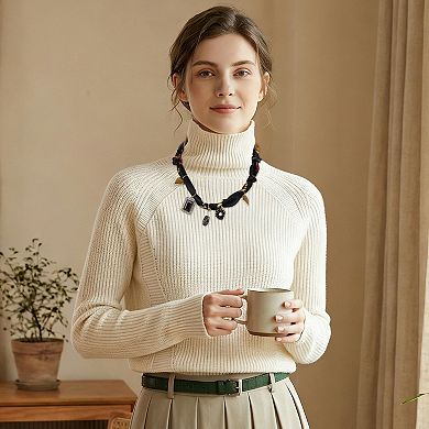 Durable Scarf Necklace with Charm Adjustable Tie 22.83" 1 Pc