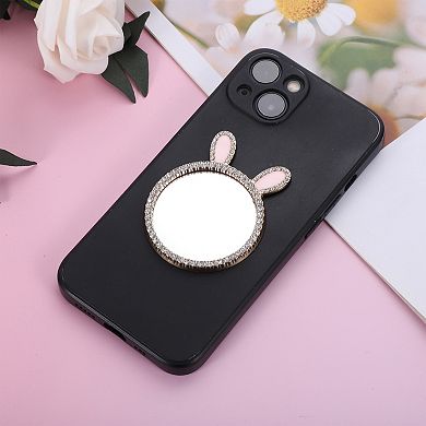 Rabbit Ears Mirror Phone Case Decoration 1 Pc