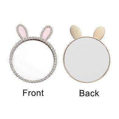 Rabbit Ears Mirror Phone Case Decoration 1 Pc