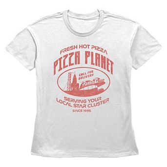 Women's Disney / Pixar's Toy Story 5 Pizza Planet Fresh Hot Pizza Graphic Tee