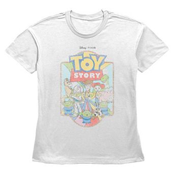 Women's Disney / Pixar's Toy Story Group Vintage Style Graphic Tee