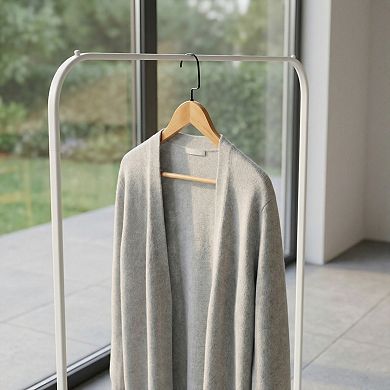 2 Pack Wood Non-Slip Hangers Durable 360-degree Space Saving Hangers